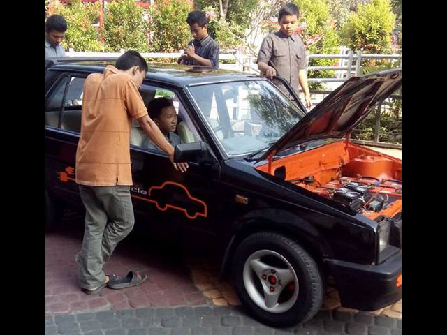 Mobil Listrik Karya SMK N 1 SEYEGAN