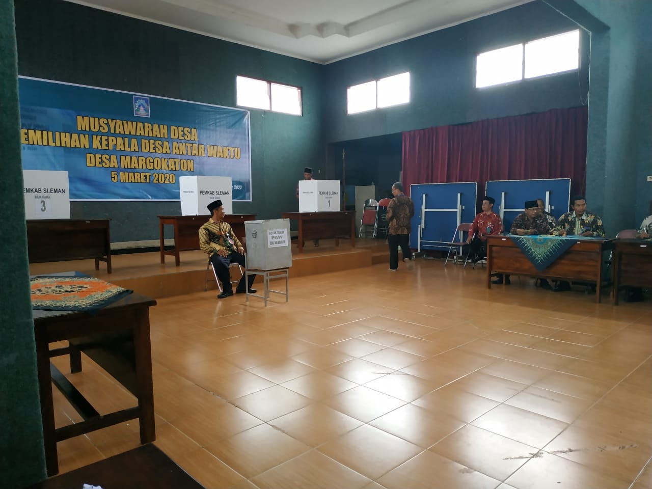 Desa Margokaton Melaksanakan Musdes Pemilihan Kepala Desa Antar Waktu