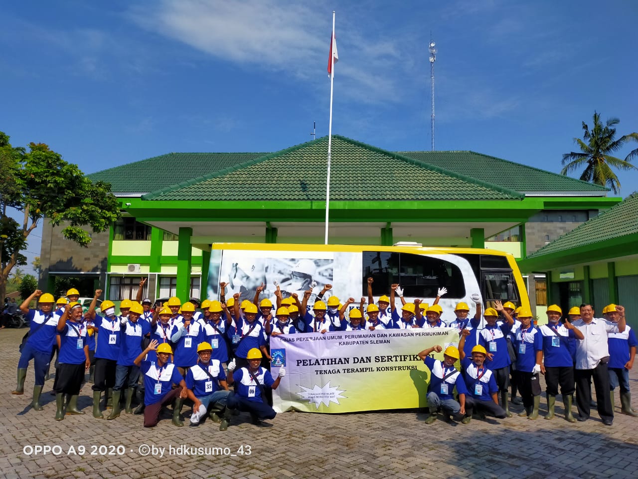 Tukang Batu diberi Pelatihan