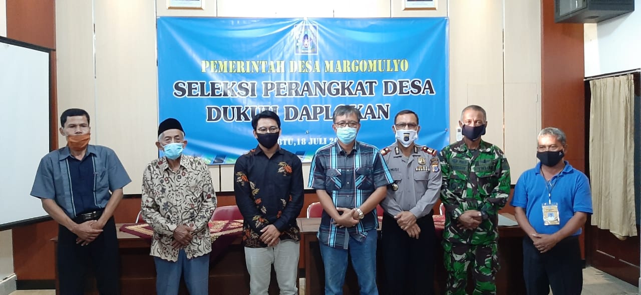 SELEKSI PERANGKAT DESA, DUKUH DAPLOKAN, DESA MARGOMULYO, KECAMATAN SEYEGAN