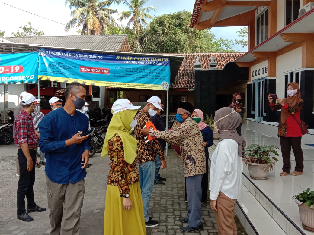 APEL KESIAPAN PPDP PILKADA TAHUN 2020 DESA MARGOMULYO, KECAMATAN SEYEGAN