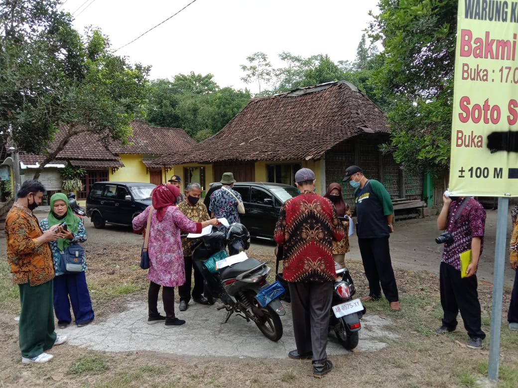 Sinkronisasi Pemetaan Batas Wilayah Segmen Kecamatan Sleman (Desa Caturharjo) dengan Kecamatan Seyegan (Desa Margomulyo)
