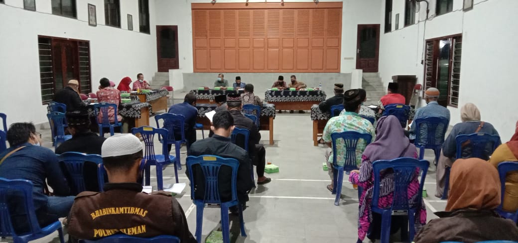 Penetapan Penerima BLT DD Tahun 2021 melalui Muskalkus Kalurahan Margomulyo