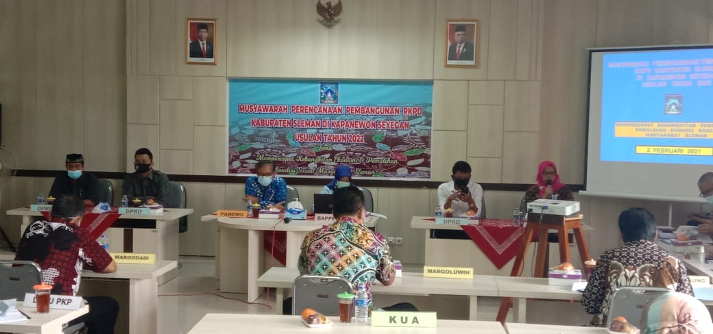 Musrenbang Kapanewon Seyegan, Postur Anggaran Tahun 2022 untuk Pemberdayaan Ekonomi Masyarakat