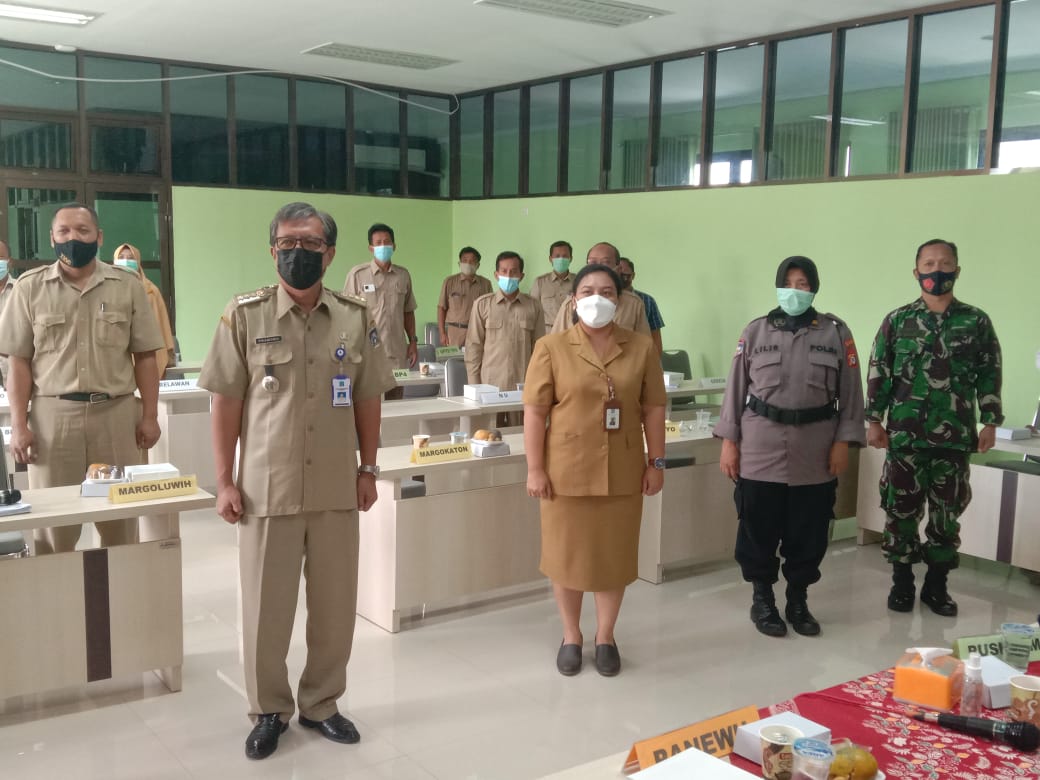 Koordinasi Linsek Bidang Kesehatan Kapanewon Seyegan