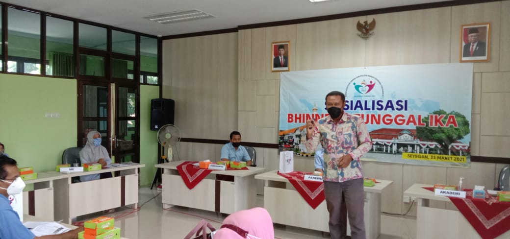 Badan Kesbangpol DIY Sosialisasi Bhineka Tunggal Ika di Seyegan