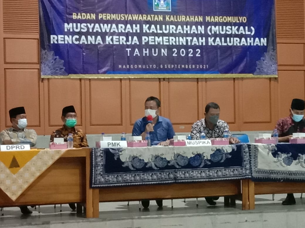 Muskal RKPKal Tahun 2022 Margomulyo dengan Kegiatan Prioritas