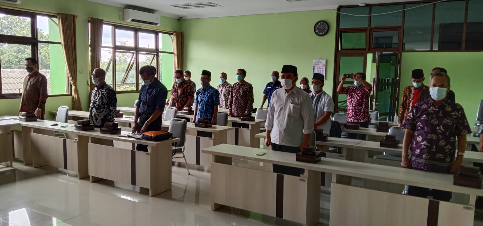 Ikrar Pilihan Lurah Damai dan Berintegritas Kapanewon Seyegan