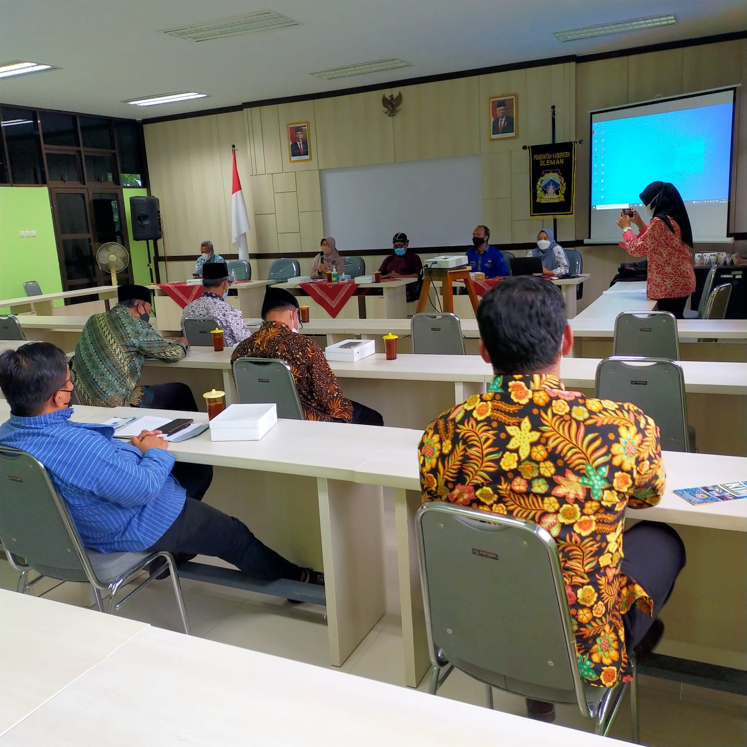 Rakor KIM Seyegan, Kapanewon Siap Memfasilitasi Kegiatan Informasi