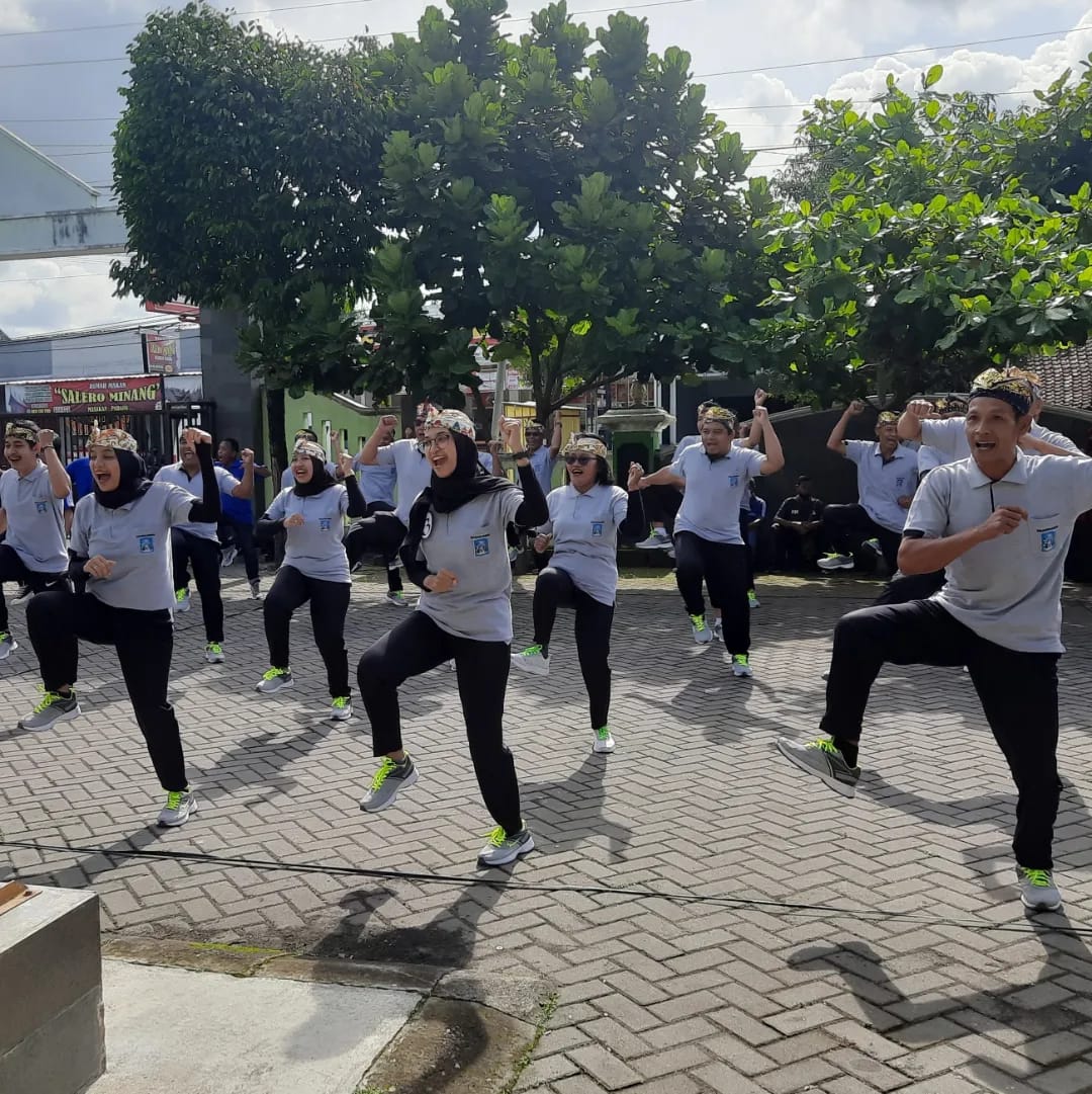 Kapanewon Seyegan adakan Lomba Senam Sleman Bangkit