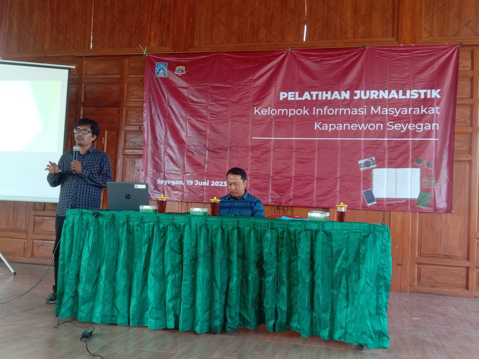 Bimtek PUPM Seyegan : Pelatihan Jurnalistik bagi Penggiat KIM