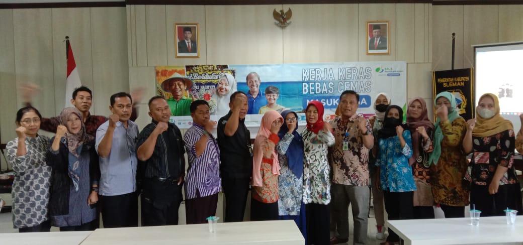 BPJS Ketenagakerjaan Sleman Launching “Kerja Keras – Bebas Cemas” Masuk Desa