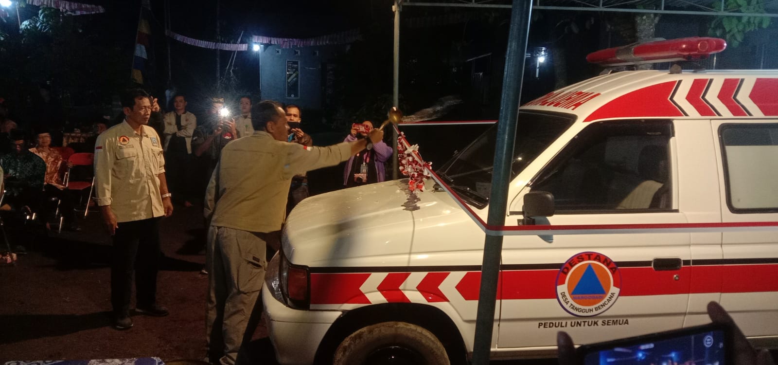 Peresmian Ambulance Destana dan Harlah Destana Margodadi ke-2