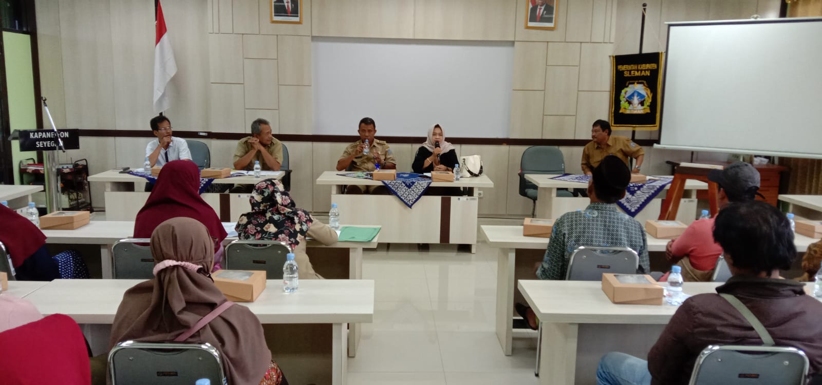 DLH Sleman Sosialisasi Pembangunan SPALD-S Skala Individu di Seyegan