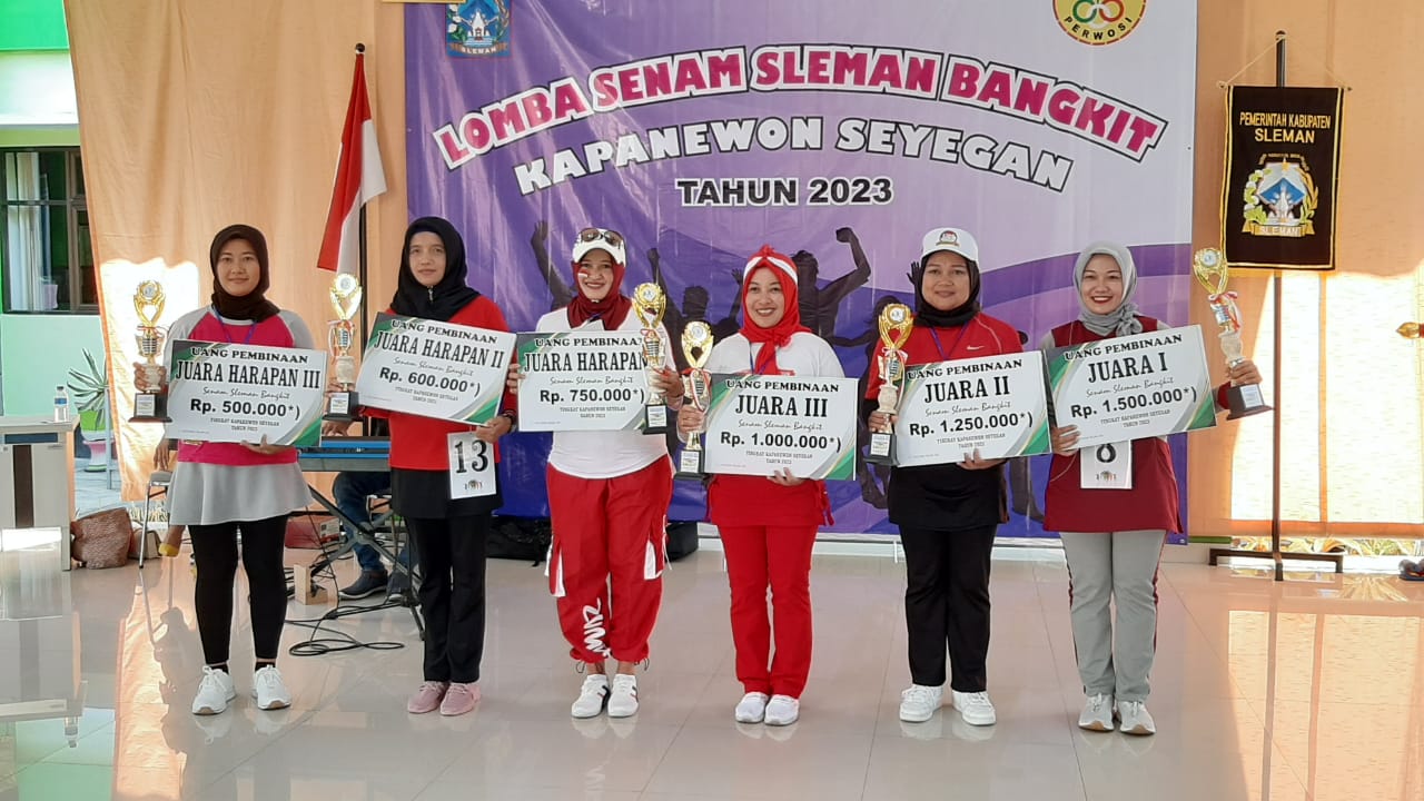 Bazar UMKM Semarakkan Lomba SSB Kapanewon Seyegan