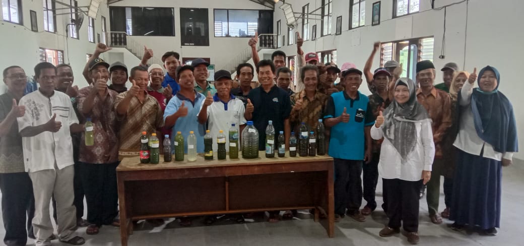 UPTD BP4 Seyegan adakanPelatihan Pembuatan Mol dan Biosaka Bagi Gapoktan Margomulyo