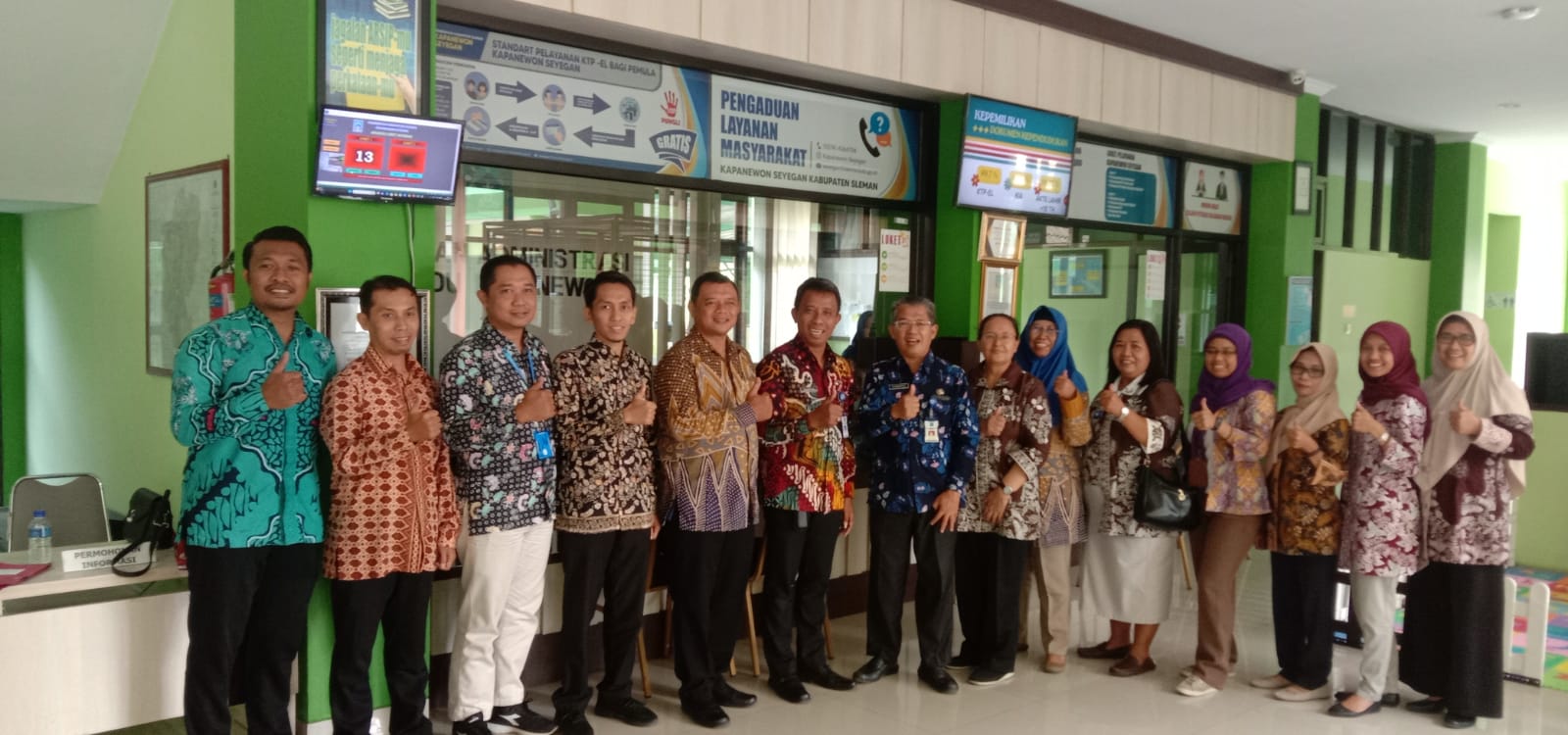 Kapanewon Seyegan Ikuti Evaluasi GISA Tahun 2023