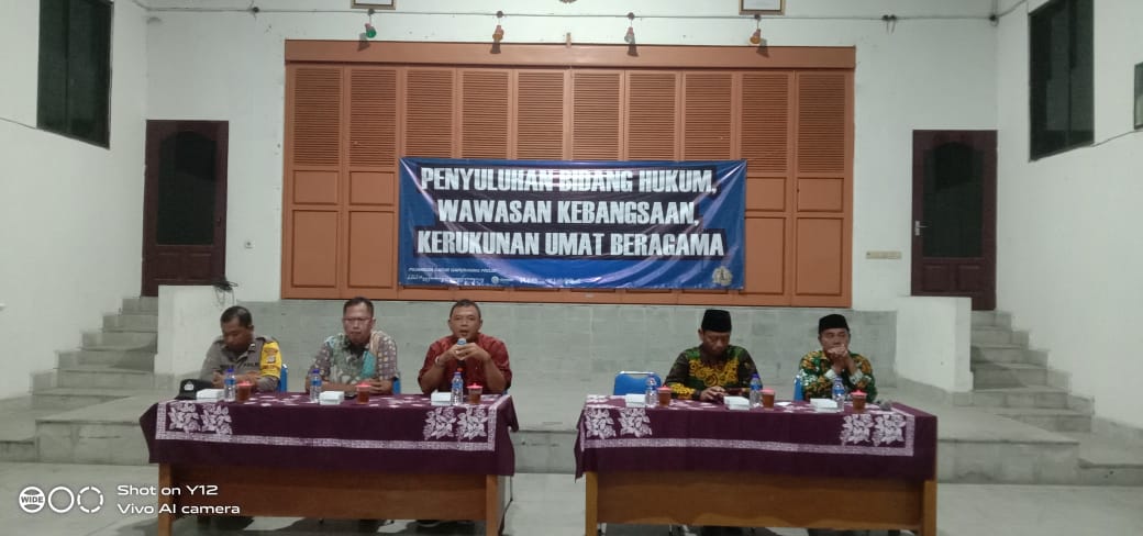 Kesbangpol Sleman adakan Penyuluhan Hukum, Kebangsaan dan KUB di Margomulyo