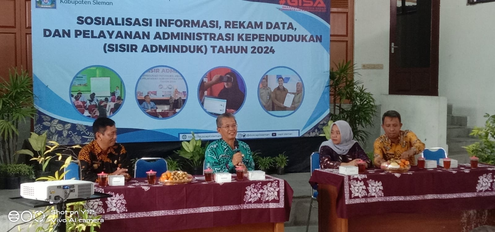 Bupati Sleman Hadiri Pembukaan Sisir Adminduk di Margomulyo