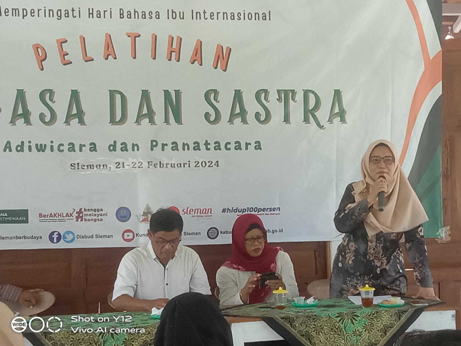 Kundha Kebudayaan Sleman Selenggarakan Pelatihan Bahasa dan Sastra di Seyegan