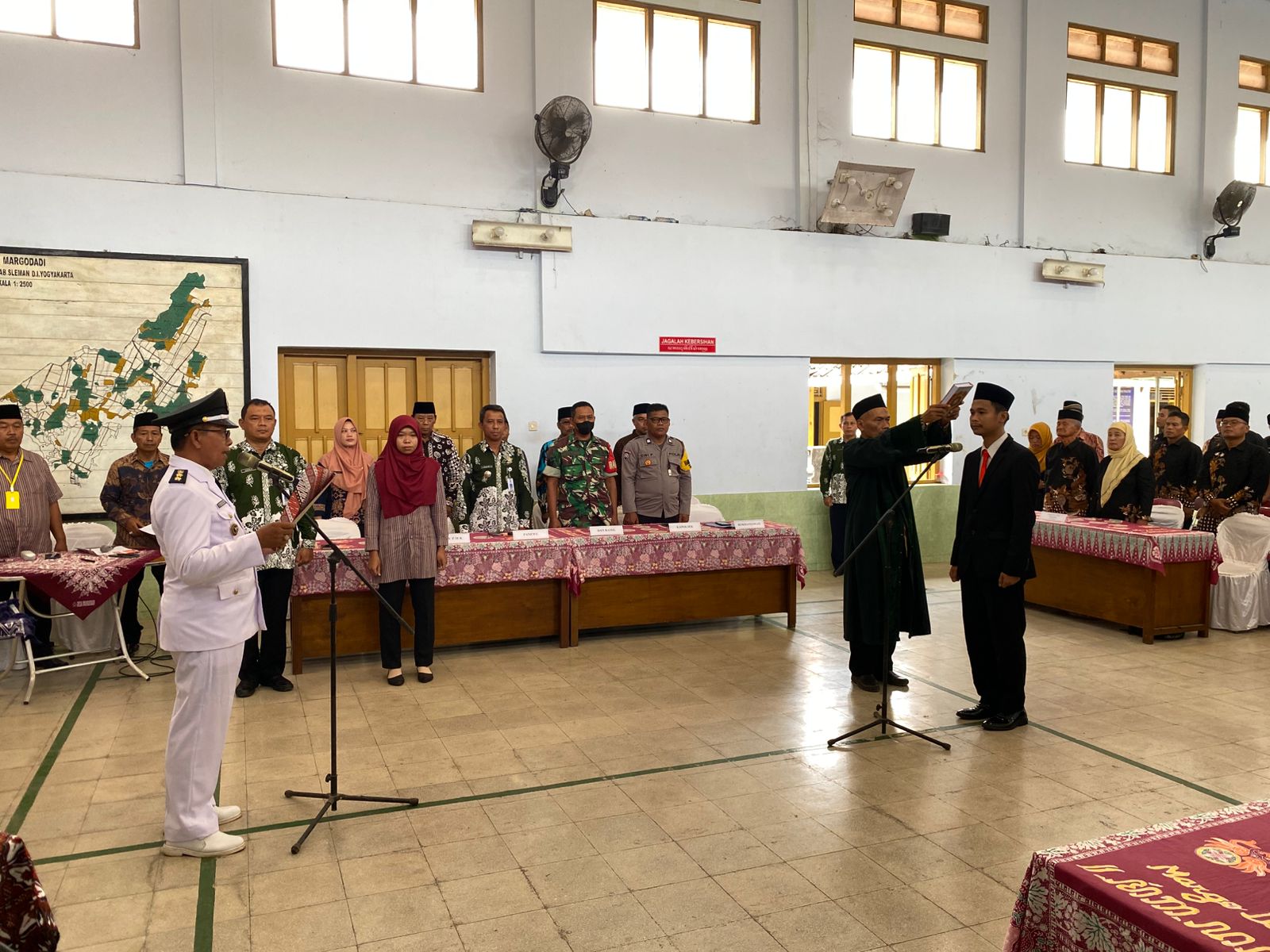 Pengambilan Sumpah, Pelantikan dan Serah Terima Jabatan Ulu-ulu Kalurahan Margodadi