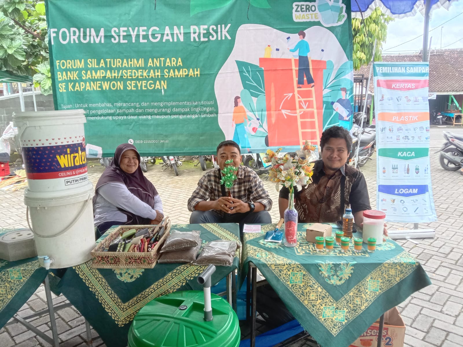 Forum Seyegan Resik Edukasi Pengelolaan Sampah di Pasar Lebaran Kapanewon Seyegan