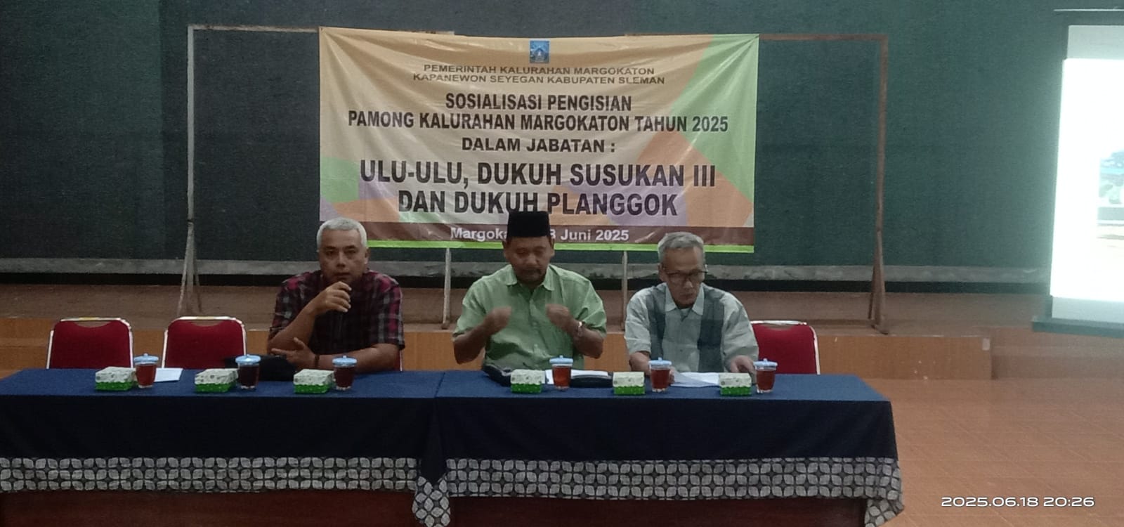 Margokaton Sosialisasikan Pengisian Pamong Sesuai Perda Sleman Nomor 10 Tahun 2019