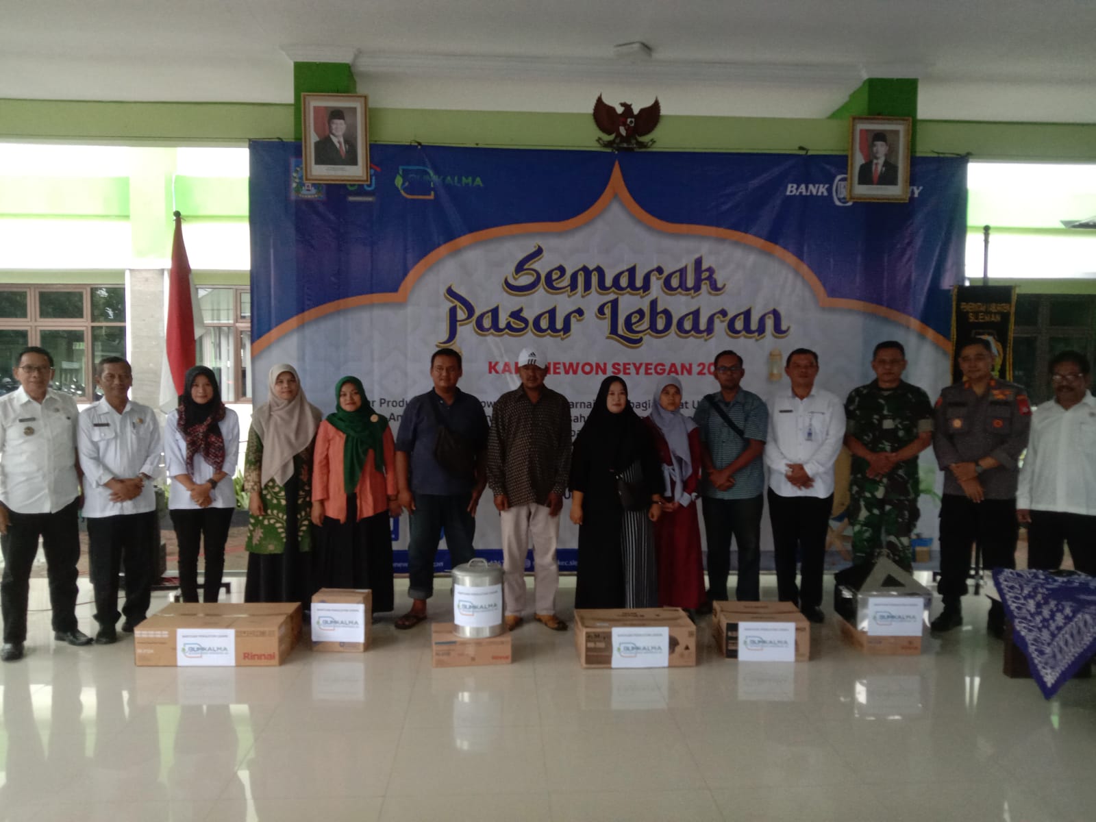 Bazar UMKM Semarakkan Pasar Lebaran Kapanewon Seyegan 2025