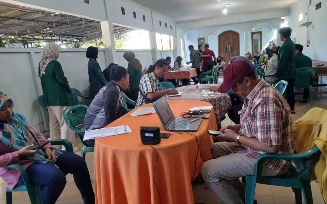 Pelayanan Jemput Bola Administrasi Kependudukan di Kurahan IV Margodadi Seyegan