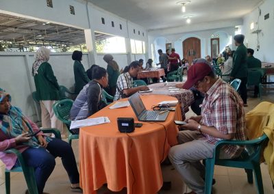 Pelayanan Jemput Bola Administrasi Kependudukan di Kurahan IV Margodadi Seyegan