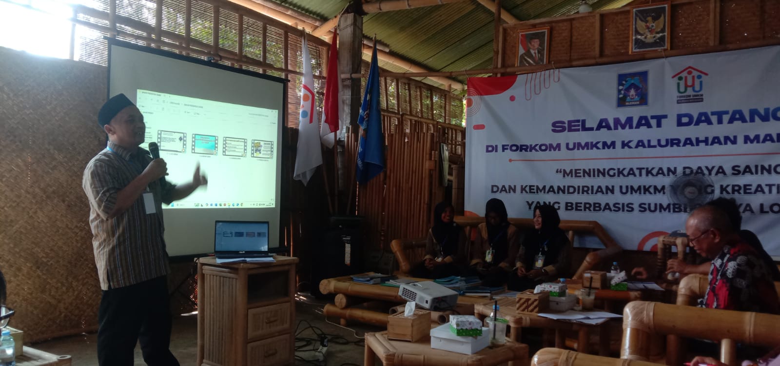 UMKM Agung Ngremboko Kapanewon Seyegan Dapat Pujian Dewan Juri Nata Sembada