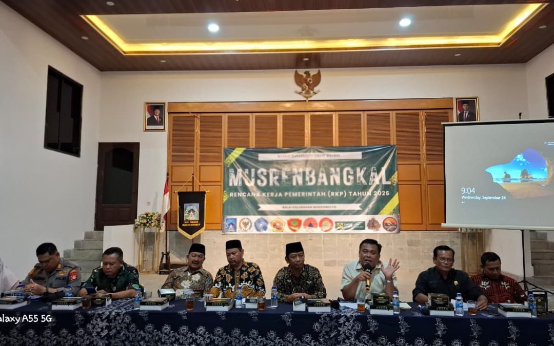 Margomulyo Gelar Musrenbangkal Penyusunan RKP Tahun 2026