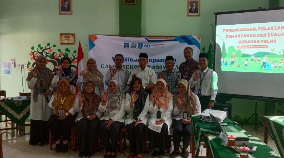 SD Muhammadiyah Kasuran Ikuti Evaluasi Sekolah Adiwiyata Kabupaten Sleman 2025