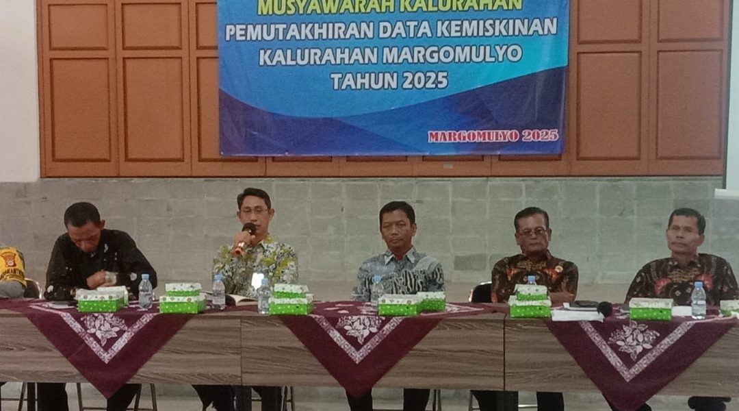Muskal Pemutakhiran Data Kemiskinan di Margomulyo Seyegan, Wujudkan Data Valid dan Tepat Sasaran