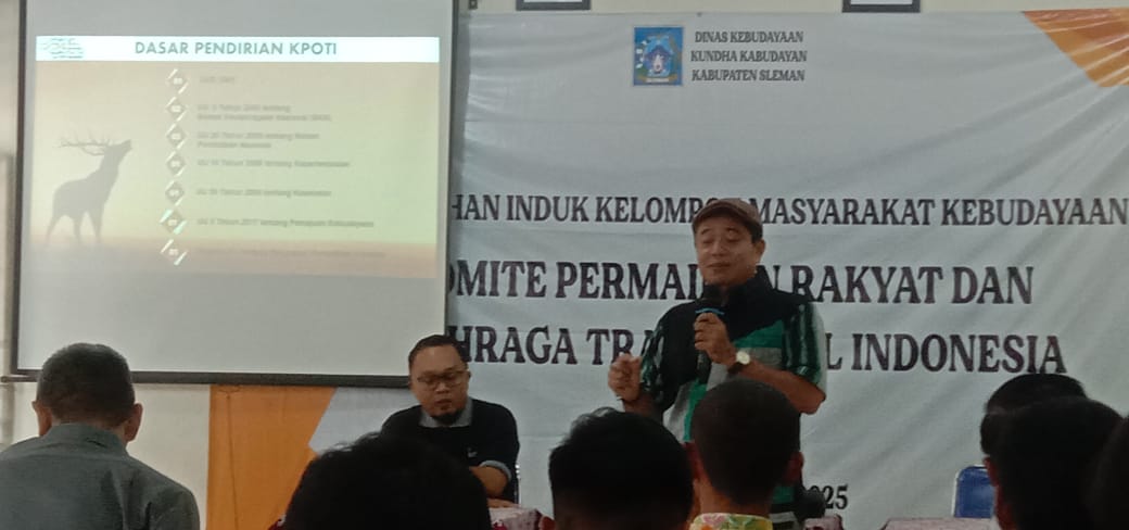 KPOTI Sleman Tegaskan Komitmen Lestarikan Permainan Rakyat dalam Sarasehan Budaya di Seyegan