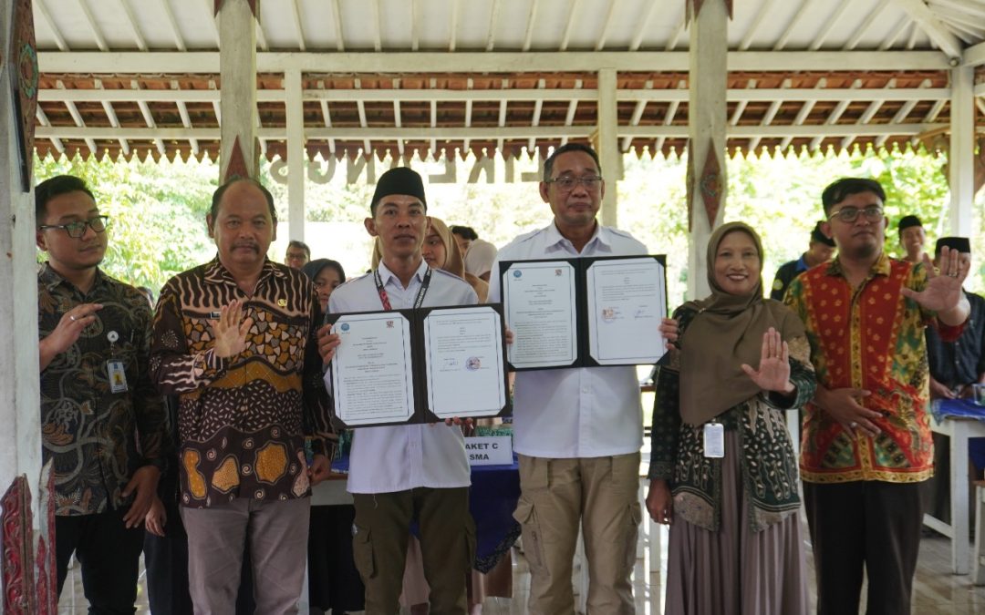 PKBM Saka Seyegan dan BNN Sleman Teken Kerja Sama P4GN, Perkuat Pendidikan Bebas Narkoba