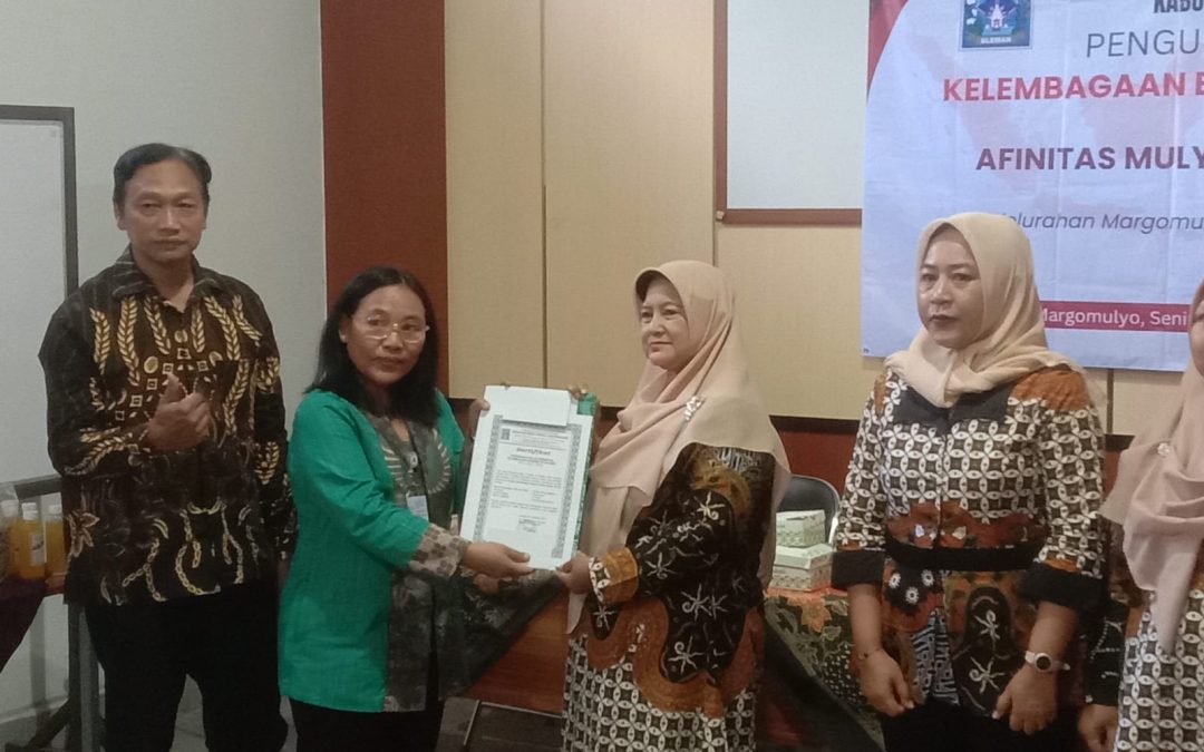 Dinas Pertanian Sleman Kukuhkan KEP Afinitas Mulya Sejahtera di Margomulyo