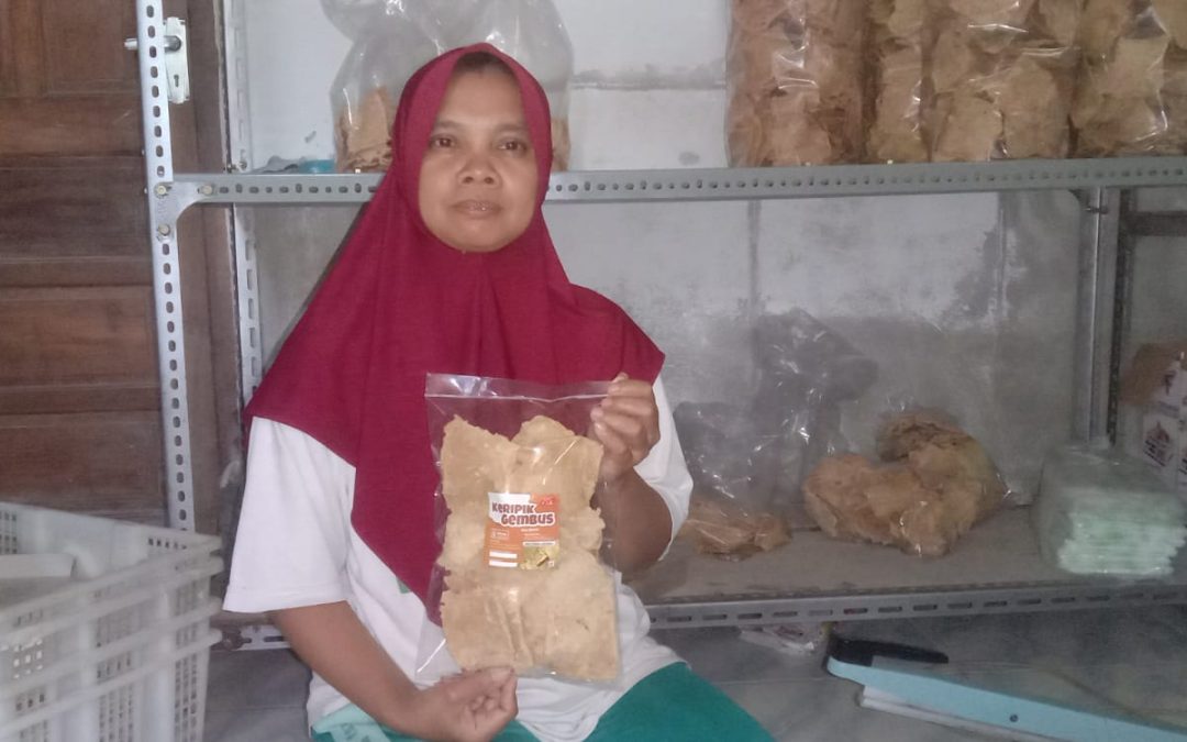 Keripik Gembus Olahan Limbah Tahu dari Seyegan Tembus Supermarket Yogyakarta